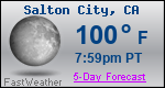 Weather Forecast for Salton City, CA