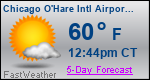 Weather Forecast for Chicago O'Hare International Airport, IL