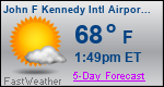 Weather Forecast for John F Kennedy International Airport, NY