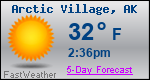Weather Forecast for Arctic Village, AK