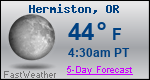 Weather Forecast for Hermiston, OR
