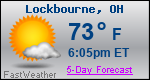 Weather Forecast for Lockbourne, OH