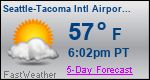 Weather Forecast for Seattle-Tacoma International Airport, WA