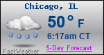 Weather Forecast for Chicago, IL
