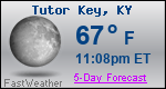 Weather Forecast for Tutor Key, KY