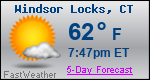 Weather Forecast for Windsor Locks, CT