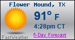 Weather Forecast for Flower Mound, TX