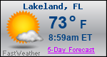 Weather Forecast for Lakeland, FL
