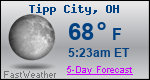 Weather Forecast for Tipp City, OH