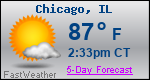 Weather Forecast for Chicago, IL