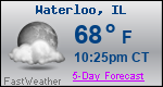 Weather Forecast for Waterloo, IL
