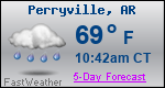 Weather Forecast for Perryville, AR