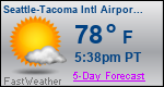 Weather Forecast for Seattle-Tacoma International Airport, WA