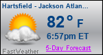 Weather Forecast for Hartsfield - Jackson Atlanta International Airport, GA