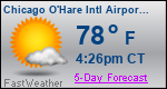 Weather Forecast for Chicago O'Hare International Airport, IL