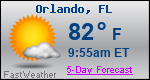 Weather Forecast for Orlando, FL