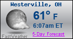 Weather Forecast for Westerville, OH