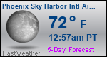 Weather Forecast for Phoenix Sky Harbor International Airport, AZ