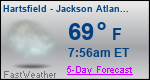 Weather Forecast for Hartsfield - Jackson Atlanta International Airport, GA