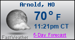 Weather Forecast for Arnold, MO