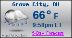 Weather Forecast for Grove City, OH