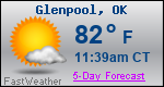 Weather Forecast for Glenpool, OK