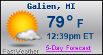 Weather Forecast for Galien, MI