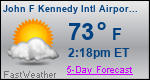 Weather Forecast for John F Kennedy International Airport, NY