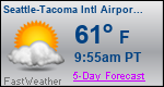 Weather Forecast for Seattle-Tacoma International Airport, WA