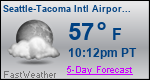 Weather Forecast for Seattle-Tacoma International Airport, WA