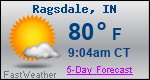 Weather Forecast for Ragsdale, IN