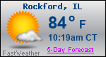 Weather Forecast for Rockford, IL