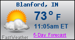 Weather Forecast for Blanford, IN