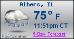 Weather Forecast for Albers, IL