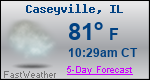 Weather Forecast for Caseyville, IL