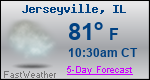Weather Forecast for Jerseyville, IL