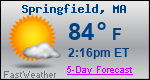 Weather Forecast for Springfield, MA