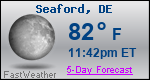 Weather Forecast for Seaford, DE