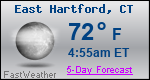 Weather Forecast for East Hartford, CT