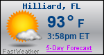 Weather Forecast for Hilliard, FL