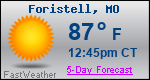 Weather Forecast for Foristell, MO
