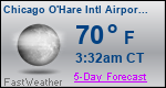 Weather Forecast for Chicago O'Hare International Airport, IL