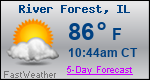 Weather Forecast for River Forest, IL