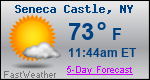 Weather Forecast for Seneca Castle, NY