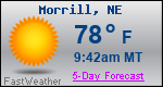 Weather Forecast for Morrill, NE