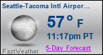 Weather Forecast for Seattle-Tacoma International Airport, WA