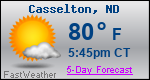 Weather Forecast for Casselton, ND