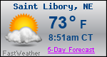 Weather Forecast for Saint Libory, NE