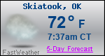 Weather Forecast for Skiatook, OK