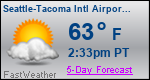 Weather Forecast for Seattle-Tacoma International Airport, WA